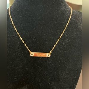 Michael Kors Rose Gold Necklace